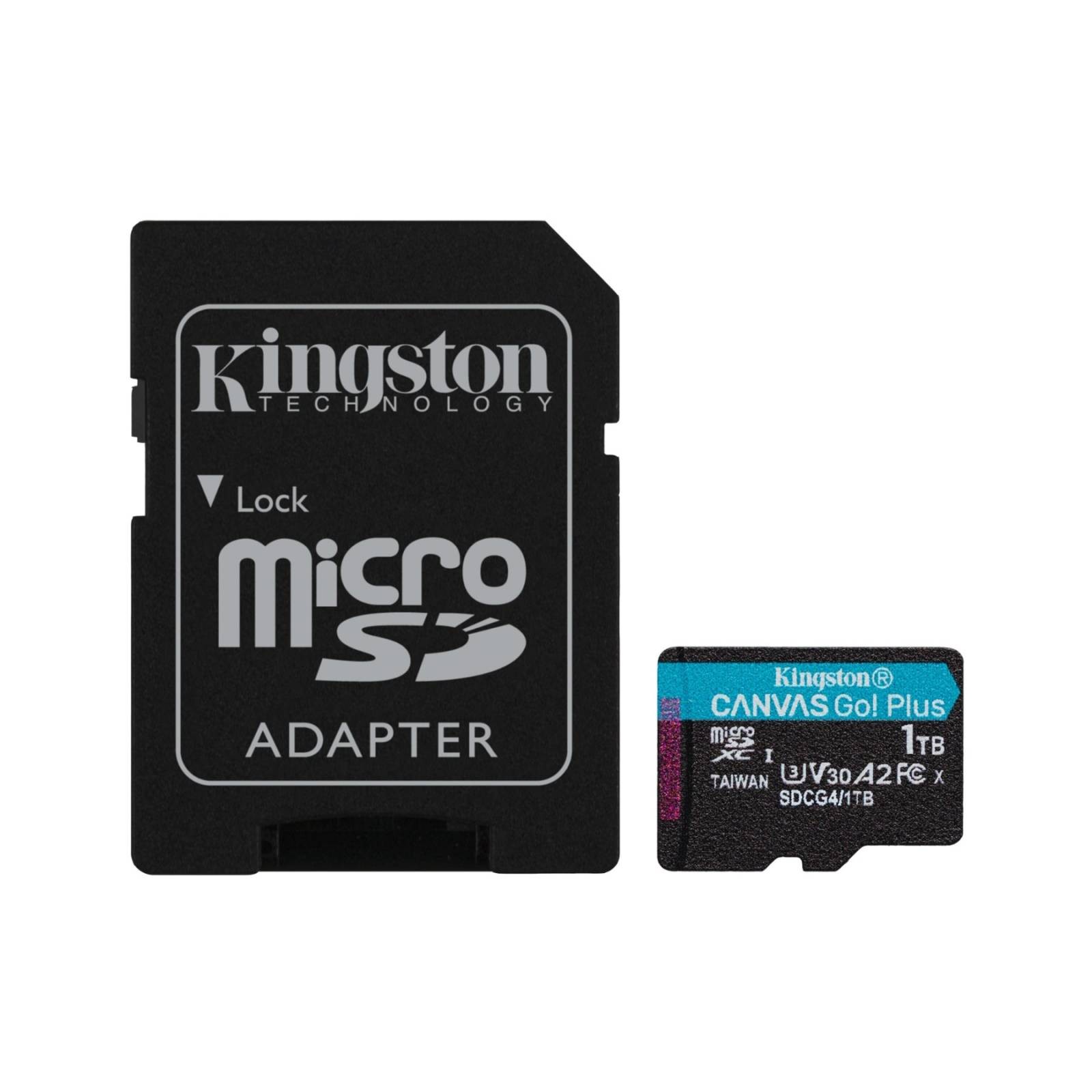 Kingston Canvas Go! Plus 1TB microSDXC Card and Adapter (SDCG4/1TB)