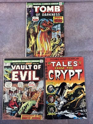 Tomb of Darkness 11 (1974) Marvel Horror! Bonus Tales Crypt & Vault Of Evil 12