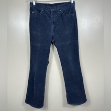 Vintage 80 s Levi s 517 Corduroy White Tab Boot Cut Straight Leg Jeans 32x28