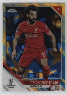 2021-22 Topps Chrome UEFA Champions League 5/75 Mohamed Salah #21 1u6
