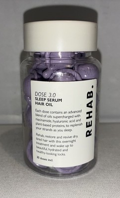 Rehab Dose 3.0 Sleep Serum Hair Oil 30 Capsules