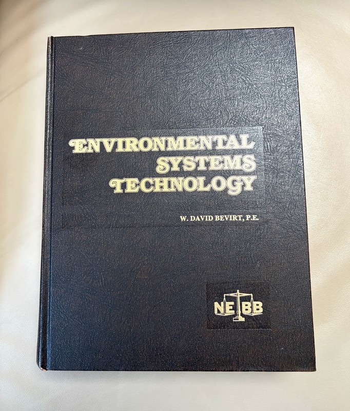 ENVIRONMENTAL SYSTEMS TECHNOLOGY NEBB 1984 1st Edition Bervirt ENGINEERING BOOK