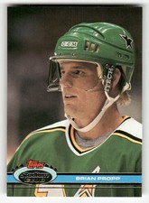 Brian Propp 1991-92 Stadium Club #237 Minnesota North Stars