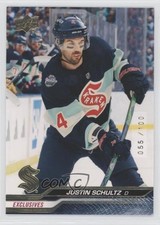 2023-24 Upper Deck Extended Series UD Exclusives 55/100 Justin Schultz #619 yc8