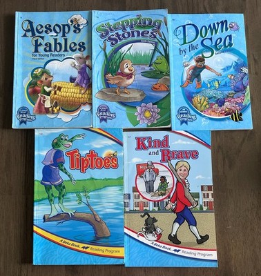 Lot of 5 Abeka Grade 1 Reading Program Books Homeschool