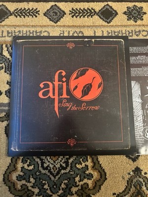 Afi Sing the Sorrow 2LP Limited Original 2003 Red Translucent Press Vinyl