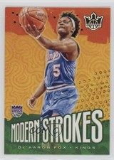 2019-20 Panini Court Kings Modern Strokes De'Aaron Fox #19 1cc0