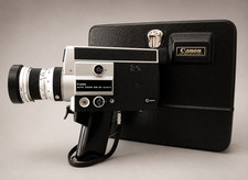 Vintage Canon Auto Zoom 518 SV Super 8 Movie Camera 8mm Film Camera Tested