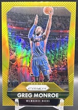 2015 Panini Prizm True Gold Prizm /10 Greg Monroe #124 SSP