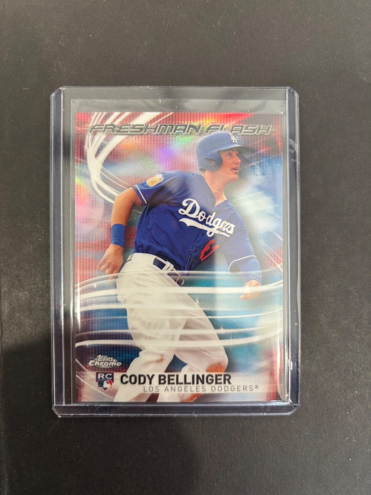2017 Topps Chrome #FF-5 Cody Bellinger Rookie Freshman Flash Dodgers