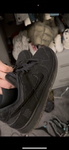 Nike Sb Dunk Low Undefeated 5 On It Black Uk10 - Picture 2 of 5