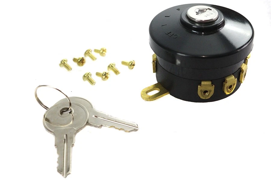 Interruptor de encendido réplica Indian con 2 llaves se adapta a Indian Foto 4 de 4