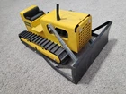 Vintage 1970s Tonka Giant Dozer 537 Yellow Bulldozer Plow Lift & Tracks Mound MN