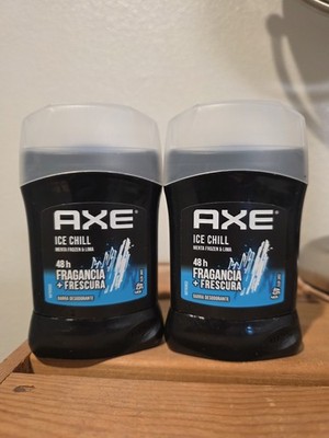 2 NEW Axe Ice Chill blue gel deodorant , 45 gr