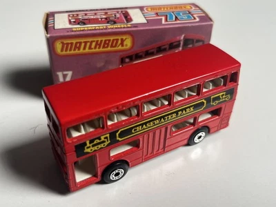 MATCHBOX 17 LONDONER ‘CHASEWATER PARK 1980’ MINT/ BOXED RARE - Image 1 of 4