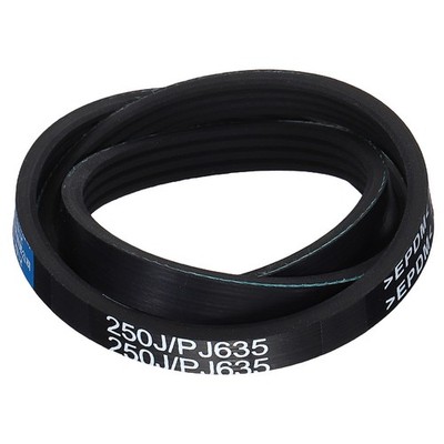 3 Pcs 250J4 PJ V-Ribbed Belt 4 Ribs 25'' Length x 0.37'' Width x 0.14'' Height