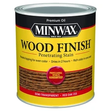 Minwax Wood Finish Red Oak Stain Oil Based Quick Drying Interior Staining 1 Q...