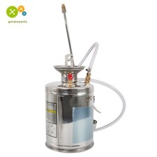 Garden Sprayer Stainless Steel Sprayer With 3FT Reinforced Hose 4 L 1 Gallon