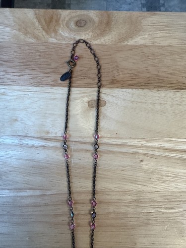 Liz Palacios Signed Beautiful Cross Necklace - Picture 5 of 17