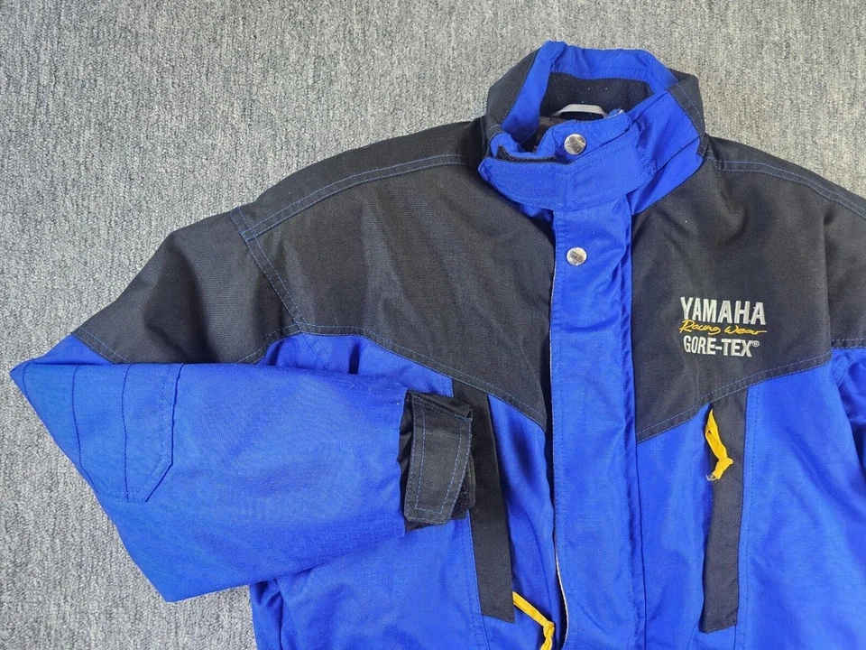 Chaqueta de Colección Yamaha Racing Goretex Para Hombre M Azul Gorpcore Exterior Moto de Nieve Foto 4 de 4