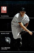 A.J. Burnett 2003 Donruss Elite #107 Marlins MLB READ FREE SHIPPING AutographDen