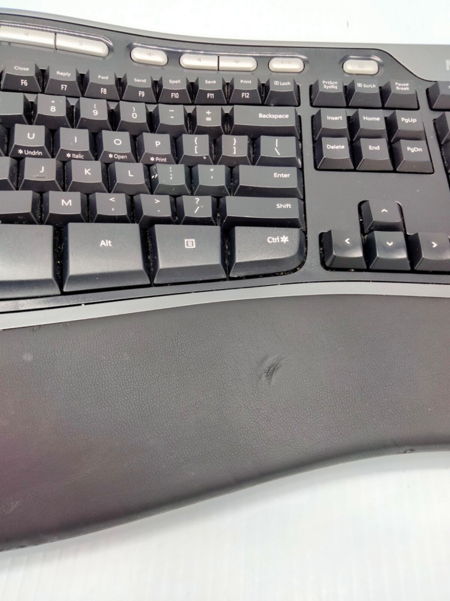 Microsoft 4000 V1.0 KU-0462 1048 Natural Ergonomic Keyboard Microsoft 4000 V1.0 KU-0462 1048 Natural Ergonomic Keyboard