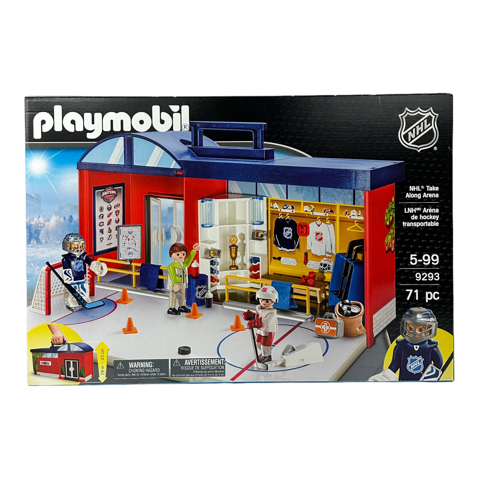 PLAYMOBIL® 9293 NHL ARENA EISHOCKEY zum Mitnehmen NEU & OVP