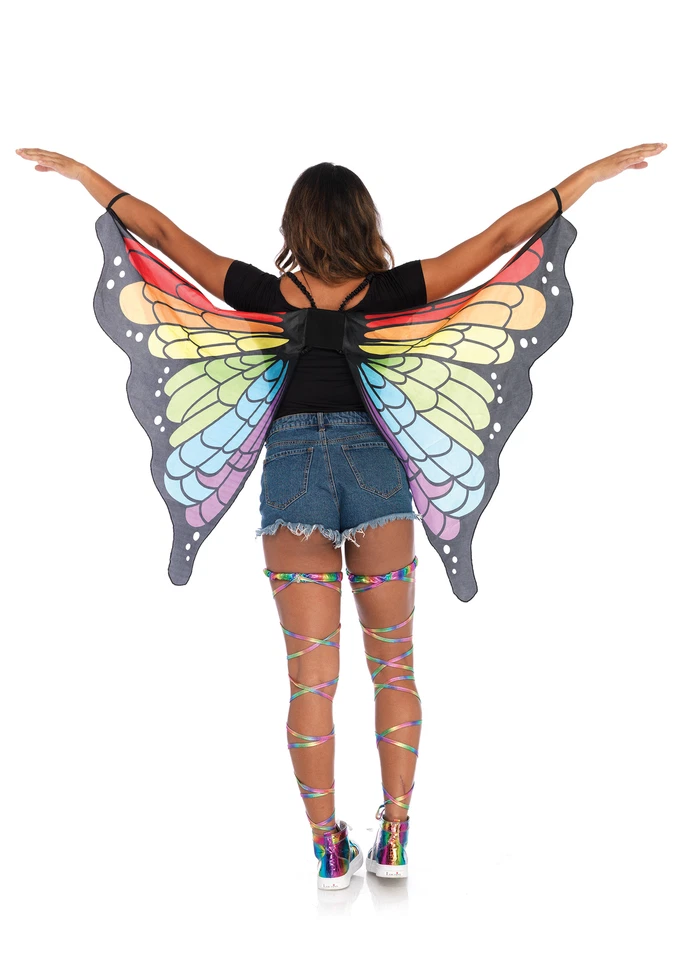 Leg Avenue A2789 Rainbow Butterfly Wings Foto 2 de 2