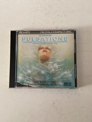 Victor Davies Pulsations CD Concert for Electric Violin 1987 Erich Kunzel CDD368