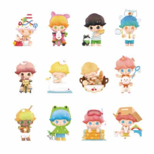 POP MART Dimoo Pets Vacation Series Confirmed Blind Box Figure Art