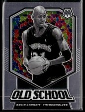2019-20 Panini Mosaic Kevin Garnett Old School #12 Minnesota Timberwolves