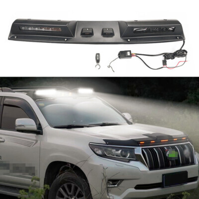 2 Lamp Roof Top Light Bar LED DRL Fits For Land Cruiser Prado J150 2018-2021
