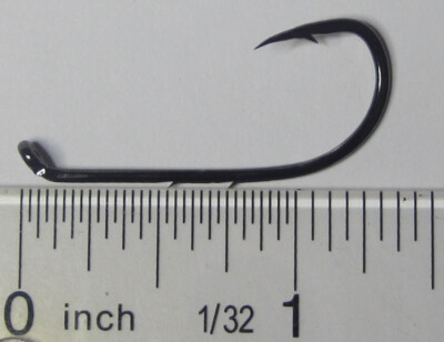 50 Gamakatsu Baitholder Hooks 05410 #1 NSB Black Nickel Finish
