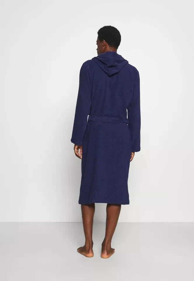 Moschino Accappatoio Vestaglia Motivo Teddy in Blu Navy Taglia M Prezzo consigliato £200