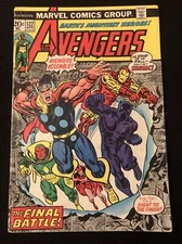 AVENGERS 122 3.0 QUALIFIED MISSING MARVEL VALUE STAMP VV