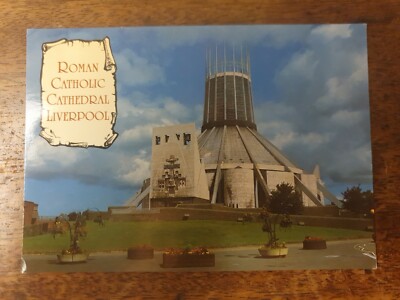 Römisch-katholische Kathedrale, Liverpool. Unbespielter John Hinde PC. 