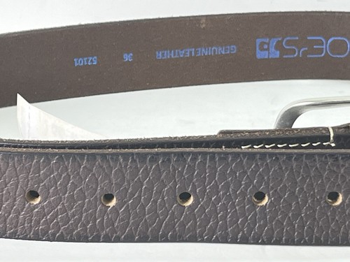 Ceinture homme Joe's large cuir marron taille 36 neuve avec étiquette - Photo 5/13