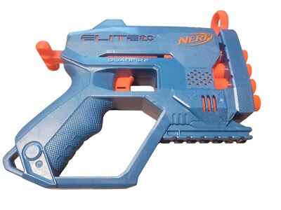 Hasbro Nerf Elite 2.0 Quadfire C-2822B Dart Gun - Working but without Darts