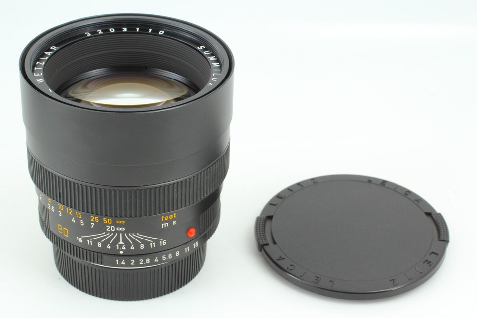 Objectif Leica Summilux-R 80mm F/1,4 (monture Canon EF) – Occasion Bon état