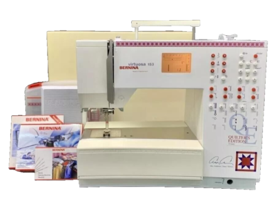 BERNINA virtuosa 153 Bernina Computerized sewing machine with foot 