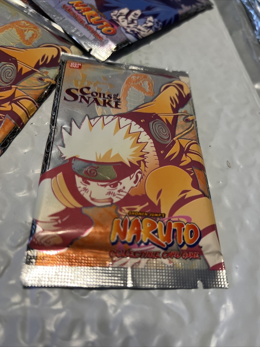 1x Naruto Coils of the Snake Booster Pack CCG Card One 1 Booster pack total New 1x Naruto Coils of the Snake Booster Pack CCG Card One 1 Booster pack total New