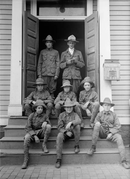 Бойскауты Boy Scout Old Photo -