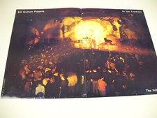 BILL GRAHAM Presents SAN FRANCISCO The FILLMORE 1967 SUPERSIZE Promo Display Ad