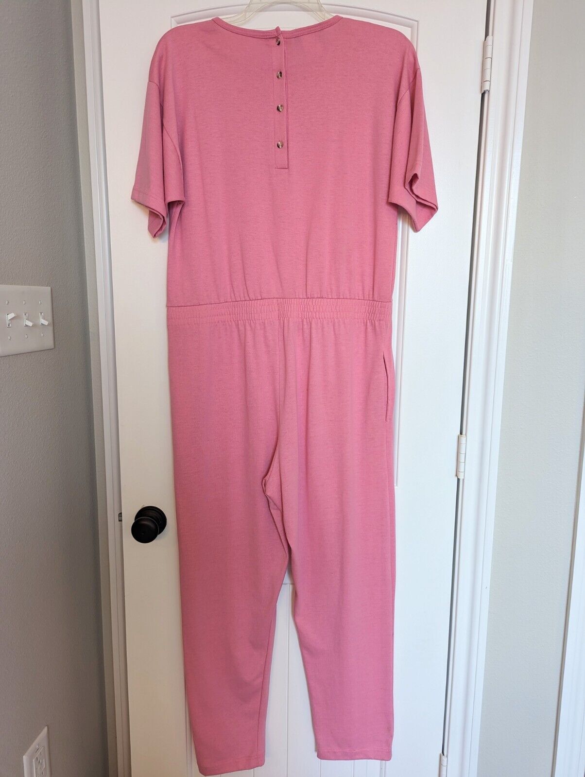 Pink Vintage Sunbelt Sportwear Jumpsuit 80s/90s B… - image 7
