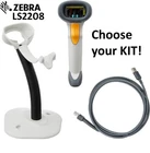 Symbol Motorola LS2208 1D Laser Barcode POS Scanner LS2208-SR20001