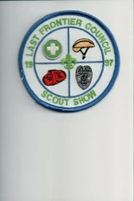 1997 Last Frontier Council Scout Show patch