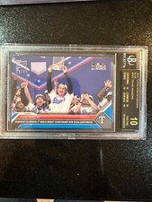 2023 Topps Now #OS-1 Texas Rangers BLUE Parallel Card #d /49 BLACK BGS 10