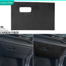 Real Carbon Fiber Co-pilot Dashboard Panel Cover Trim For Ford Mustang GT 24-25
