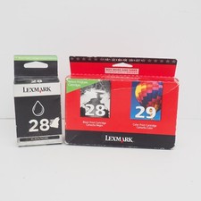 Genuine OEM Lexmark 28 29 Ink Cartridge Duel Pack Sealed