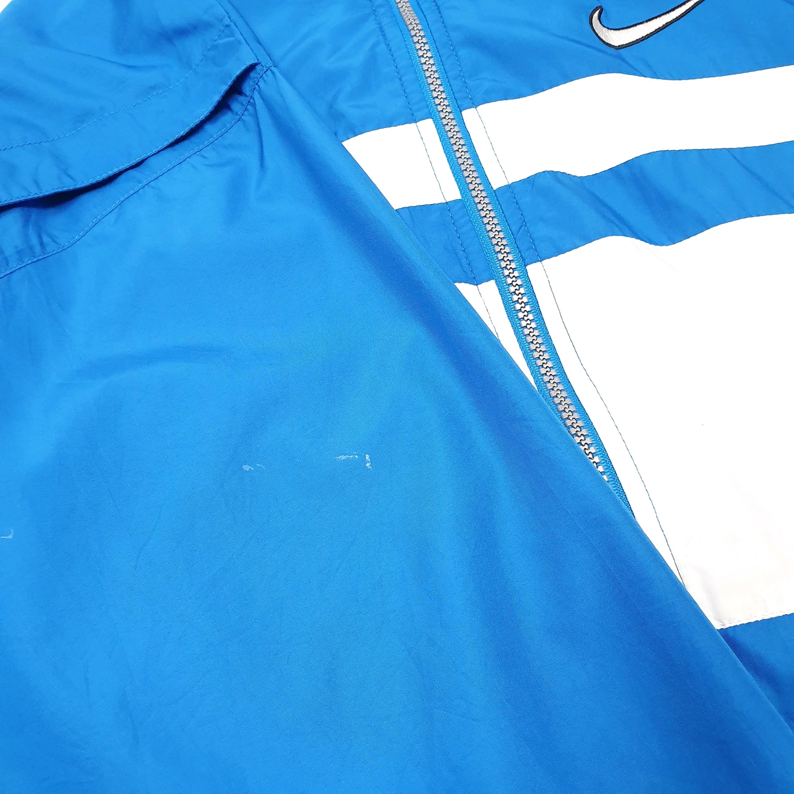 NIKE Windbreaker Jacket Coat Insulated Vintage Team 80s 90s Mens XXL image 4